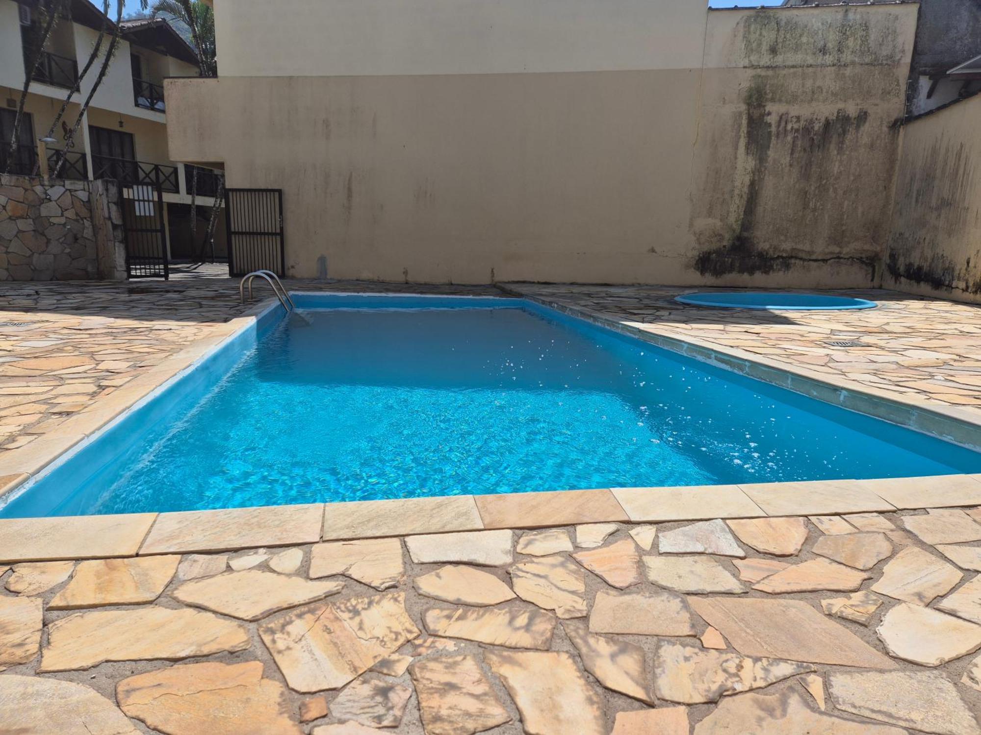 Casa 7 Em Ubatuba No Centro Condominio Com Piscina E Churrasqueira Exterior photo